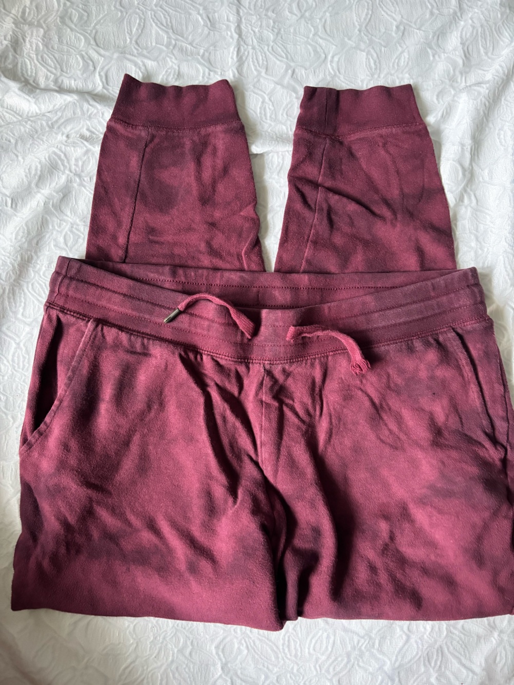 Old Navy Maroon Pull-On Sweatpants